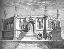 Memorial Chapel at Cawnpore c1880. Artist: Richard Principal Leitch