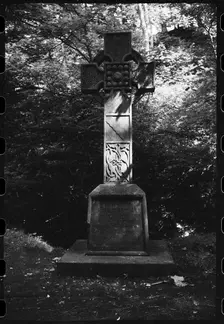 Memorial cross, Haydon, Northumberland, c1955-c1980. Creator: Ursula Clark