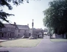 Memorial Cross, Wedmore, Somerset, c1955. Creator: Arthur Charles Kirby Ware