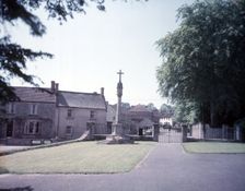 Memorial Cross, Wedmore, Somerset, c1955. Creator: Arthur Charles Kirby Ware