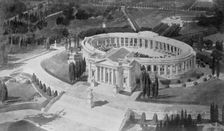 Memorial Amphitheatre, Arlington - Copy of Plan, 1916. Creator: Harris & Ewing