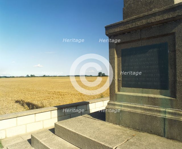 Memorial at Marston Moor, North Yorkshire, 1994. Artist: John Critchley