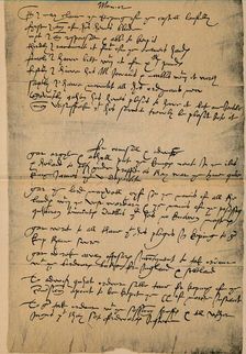 Memorial by the Earl of Morton on resigning the Regency, March 1578, 1889. Artist: James Stillie