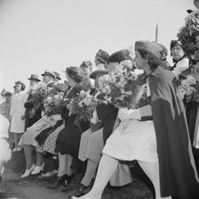 Memorial Day, Gloucester, Massachusetts, 1943., 1943. Creator: Gordon Parks