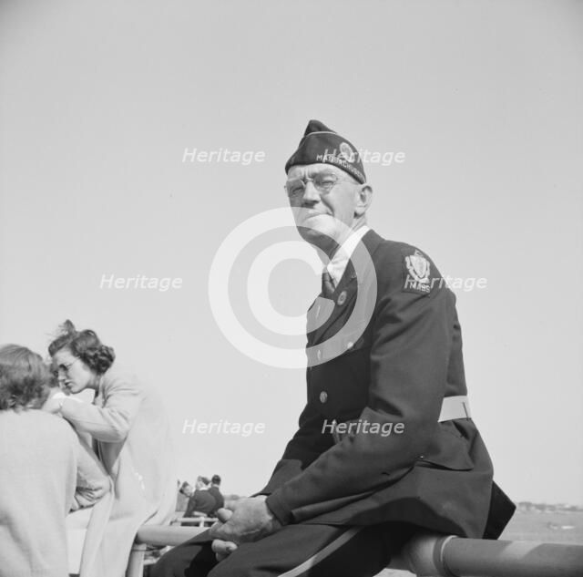 Memorial Day, Gloucester, Massachusetts, 1943., 1943. Creator: Gordon Parks.