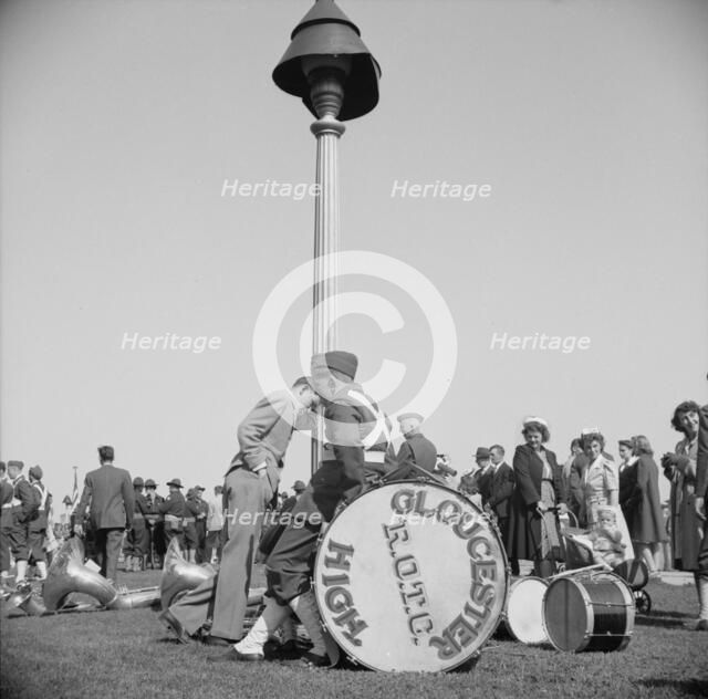 Memorial Day, Gloucester, Massachusetts, 1943., 1943. Creator: Gordon Parks.