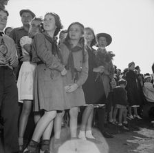 Memorial Day, Gloucester, Massachusetts, 1943., 1943. Creator: Gordon Parks