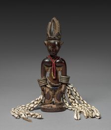 Memorial Figure (Ere ibeji), late 1800s-early 1900s. Creator: Unknown