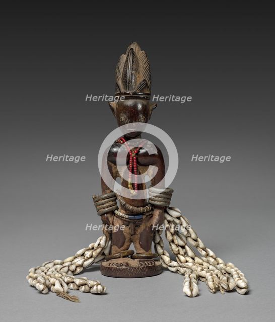 Memorial Figure (Ere ibeji), late 1800s-early 1900s. Creator: Unknown.