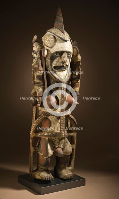 Memorial Figure (uli, selambungin lorong type) (image 1 of 2), c.1900. Creator: Unknown.