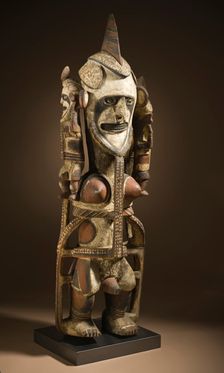 Memorial Figure (uli, selambungin lorong type) (image 1 of 2), c.1900. Creator: Unknown