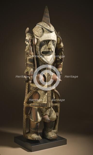 Memorial Figure (uli, selambungin lorong type) (image 1 of 2), c.1900. Creator: Unknown.