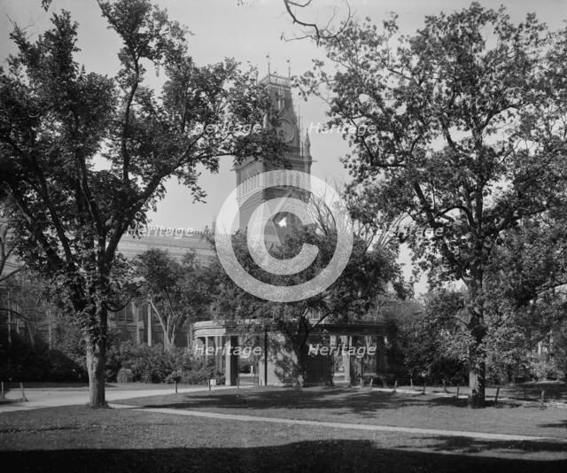 Memorial Hall, '87 gate, Harvard University, Cambridge, Mass., between 1900 and 1920. Creator: Unknown.
