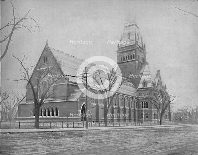 'Memorial Hall, Cambridge, Mass.', c1897. Creator: Unknown.