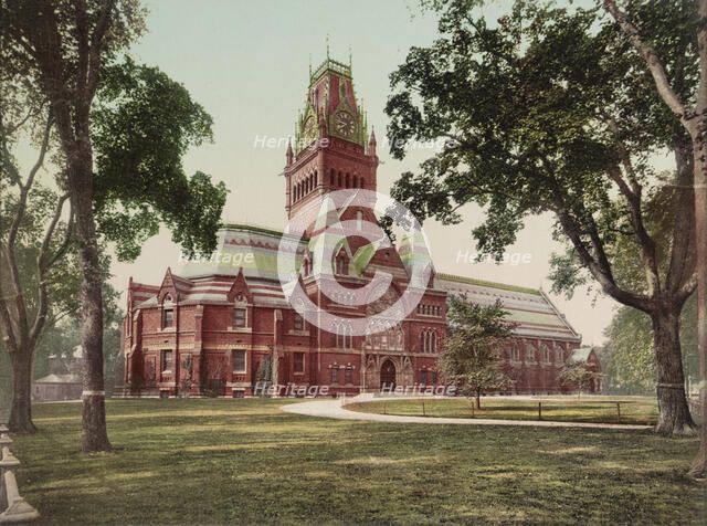 Memorial Hall, Harvard University, c1900. Creator: Unknown.
