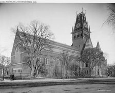 Memorial Hall, Harvard University, Mass., c1904. Creator: Unknown