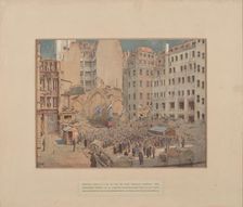 Memorial in Austin Friars, London 1941, (1941). Creator: Anton Abraham van Anrooy