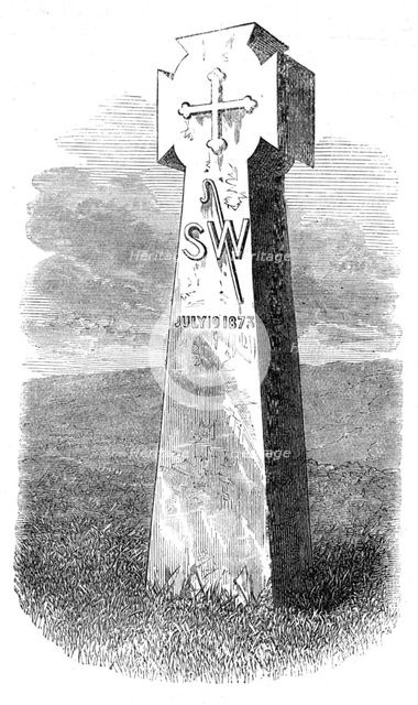Memorial of Bishop Wilberforce, 1874. Creator: Unknown.