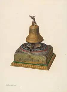 Memorial Money Bank, c. 1940. Creator: Nicholas Amantea