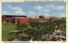 Memorial Stadium, University of Minnesota, Minneapolis, Minnesota, USA, 1935