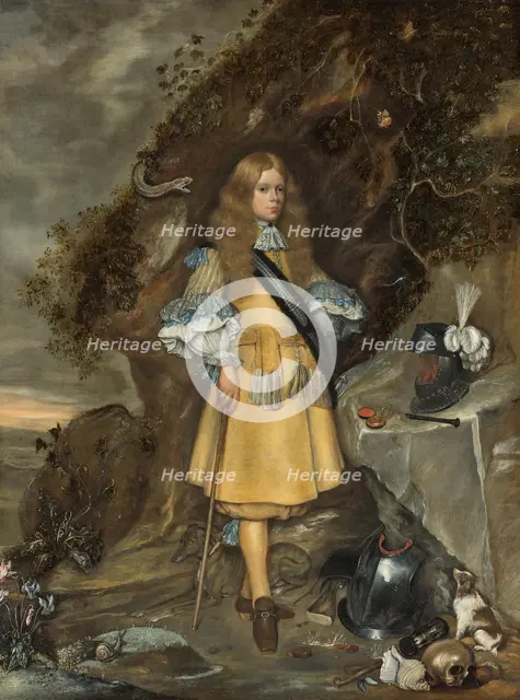 Memorial Portrait of Moses ter Borch, 1667-1669. Creator: Gerard Terborch II.