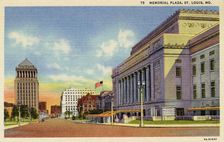 Memorial Plaza, St Louis, Missouri, USA, 1935