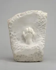 Memorial Relief (Hand of a Child), 1908. Creator: Auguste Rodin