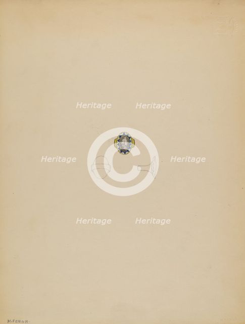 Memorial Ring, c. 1937. Creator: Michael Fenga.