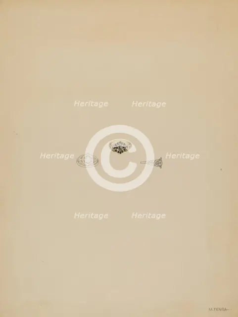Memorial Ring, c. 1937. Creator: Michael Fenga.