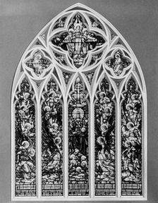 Memorial window, Christ Church, Detroit, Mich., between 1905 and 1915. Creator: Unknown