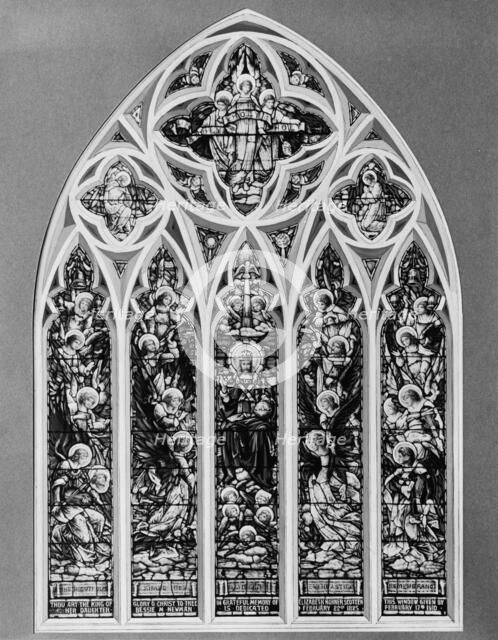 Memorial window, Christ Church, Detroit, Mich., between 1905 and 1915. Creator: Unknown.