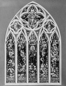Memorial window, Christ Church, Detroit, Mich., between 1905 and 1915. Creator: Unknown