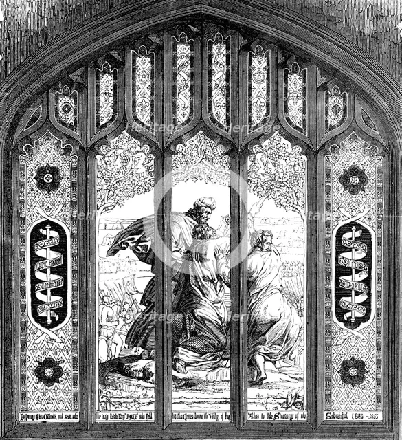 Memorial Window Erected in St. Mary's Church, Chester, to Heroes of the 23rd Royal Welsh Fusiliers,  Creator: Unknown.
