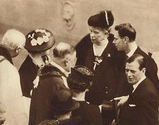 Memorial to His Father Unveiled Windsor Castle, 23rd April I937
