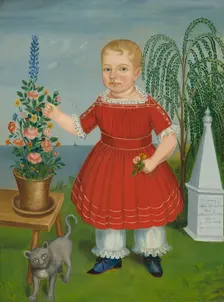 Memorial to Nicholas M. S. Catlin, c. 1852. Creator: Unknown