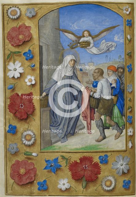 Memorial to St. Elizabeth of Thuringia, c1480. Creator: Unknown.