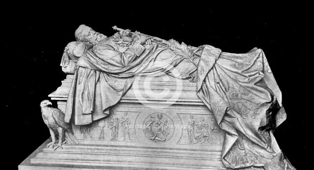 ''Memorial to the late Emperor Frederick in the Mausoleum at Charlottenburg', 1890. Creator: Unknown.