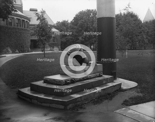 Memorial to University of Michigan men who fought in Spanish War, c1903. Creator: Unknown.