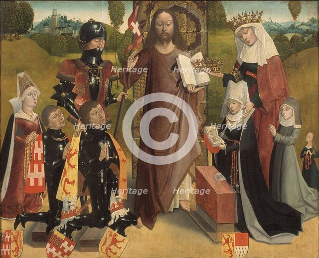 Memorial tablet of Lord Raas of Haamstede, Between 1452 and 1465. Artist: Anonymous  