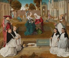 Memorial tablet, c.1500. Creator: Master of the Spes Nostra
