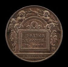 Memorial Tablet, with Geniuses of Death and Fame [reverse], first half 18th century. Creator: Jean Dassier