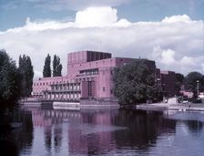 Memorial Theatre, Stratford-upon-Avon, Warwickshire, c1955. Creator: Arthur Charles Kirby Ware