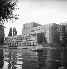 Memorial Theatre, Stratford-upon-Avon, Warwickshire, c1955. Creator: Arthur Charles Kirby Ware
