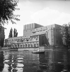 Memorial Theatre, Stratford-upon-Avon, Warwickshire, c1955. Creator: Arthur Charles Kirby Ware