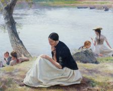 Memories, 1891. Creator: Emile Friant