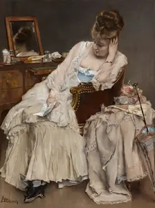 Memories And Regrets, c1874. Creator: Alfred Stevens