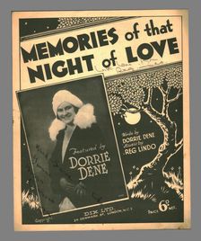 Memories of that Night of Love, c1930s. Creator: Unknown