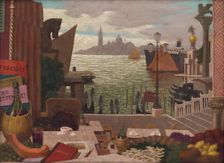 Memories of Venice, 1921. Creator: Milan Thomka Mitrovsky