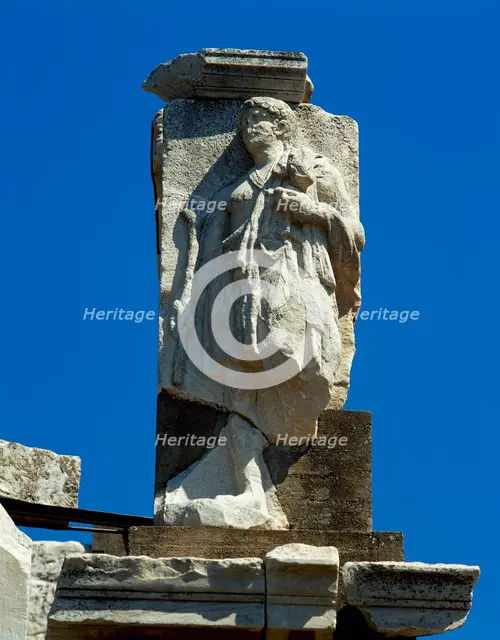 Memmius Monument, Domitian Square, Ephesus, Anatolia, Turkey, built in 87 BC (1999). Creator: Unknown.