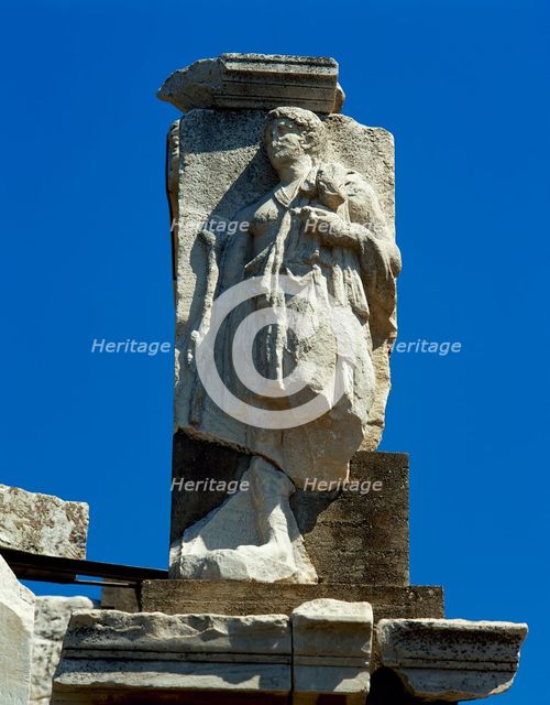 Memmius Monument, Domitian Square, Ephesus, Anatolia, Turkey, built in 87 BC (1999). Creator: Unknown.